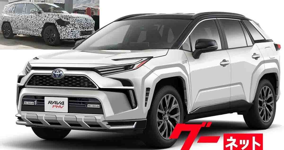 ทดสอบวิ่ง TOYOTA RAV4 HYBRID / PHEV ก่อนเปิดตัวปีหน้าในสหรัฐฯ * ภาพในจินตนาการ