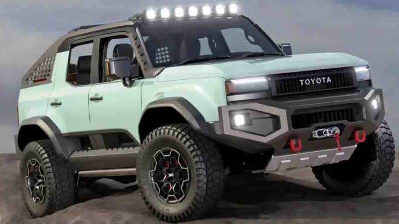 TOYOTA กำลังสร้าง Land Cruiser เวอร์ชั่นกระบะออฟโรด สำหรับงาน SEMA 2024