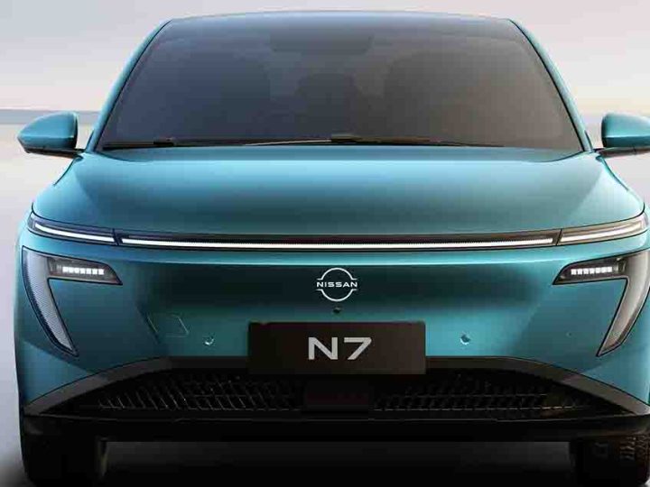 ปล่อยภาพ NISSAN N7 SEDAN ไฟฟ้า รุ่นใหม่ ในกลุ่ม D-Segment ก่อนเปิดตัวในจีน