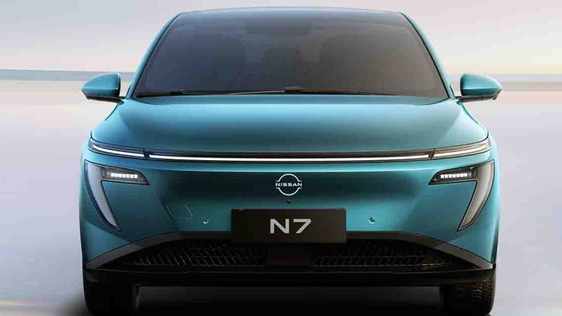 ปล่อยภาพ NISSAN N7 SEDAN ไฟฟ้า รุ่นใหม่ ในกลุ่ม D-Segment ก่อนเปิดตัวในจีน