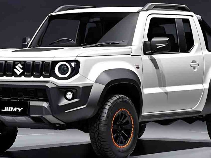 SUZUKI JIMNY เวอร์ชั่นไฟฟ้าล้วนจะไม่มี พร้อมปรับเวอร์ชั่นใหม่ อาจมีกระบะ * ภาพในจินตนาการ