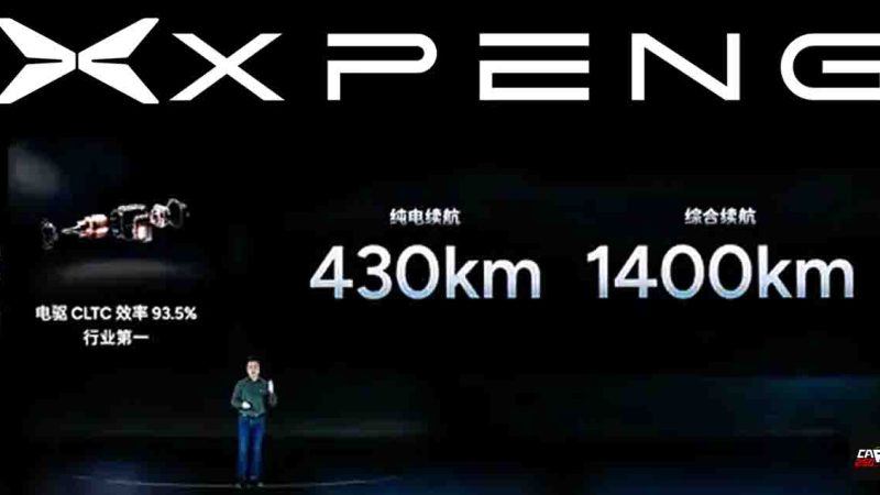 XPENG เปิดตัวเทคโนโลยีไฟฟ้าช่วงขยาย วิ่งไฟฟ้า 430 กม. ชาร์จ 1 วินาที 1 กิโลเมตร