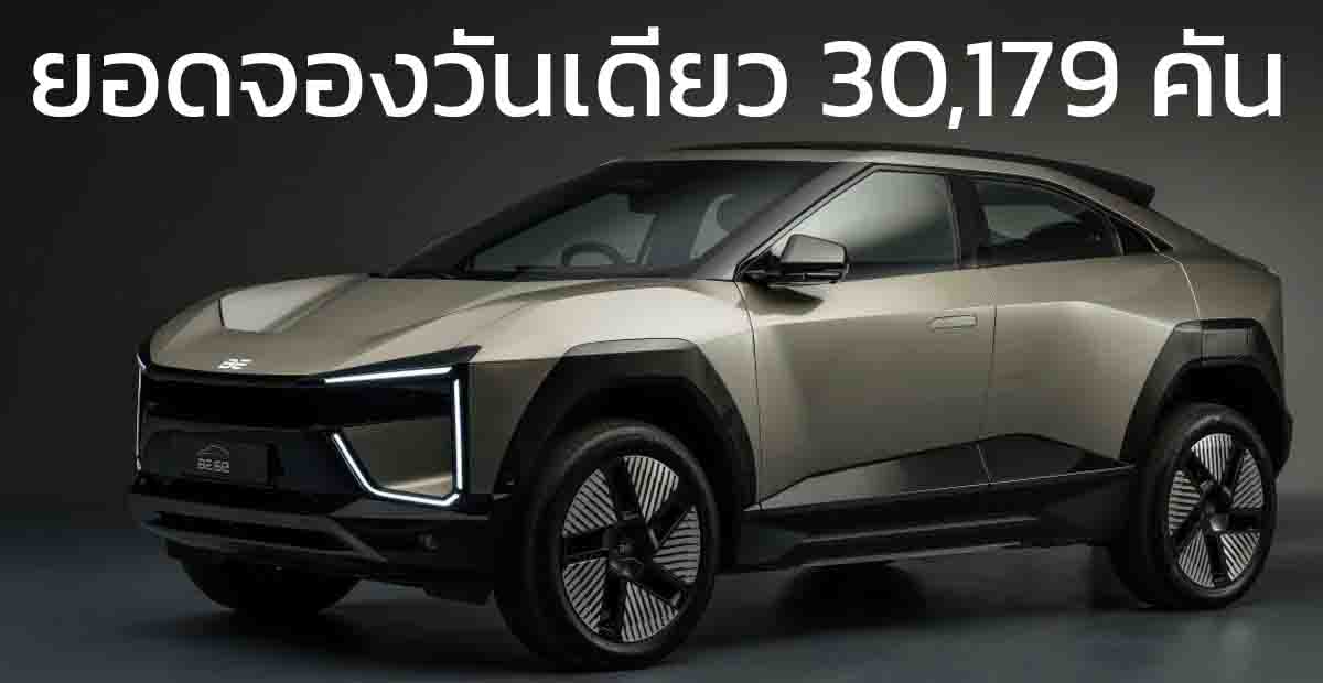 ยอดจองวันเดียว 30,179 คัน Mahindra BE 6e และ XEV 9e ในอินเดีย 682 กม./ชาร์จ ราคาเริ่ม 735,000 บาท