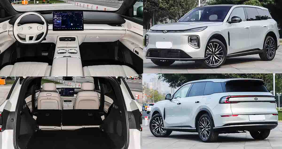 ภาพคันจริง Changan Qiyuan C789 SUV ขนาดกลาง EREV และ BEV ก่อนเปิดตัวในจีน