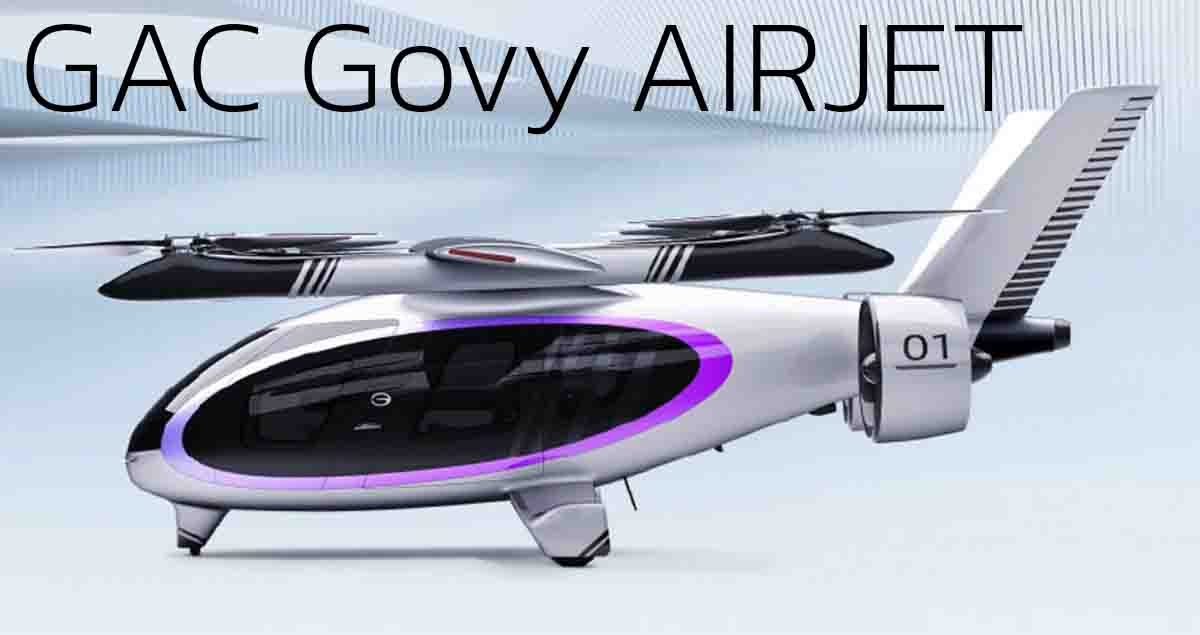 GAC Govy AIRJET รถบินได้ โดยมีระยะกว่า 200 กม./ชาร์จ เปิดตัวในประเทศจีน