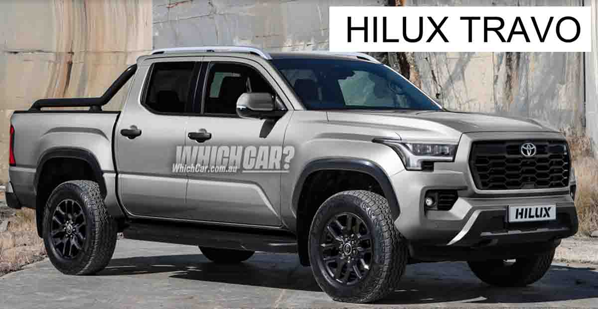 TOYOTA ประเทศไทย จดเครื่องหมาย HILUX TRAVO อาจเป็นชื่อรุ่นใหม่ในอนาคต ? * ภาพในจินตนาการ