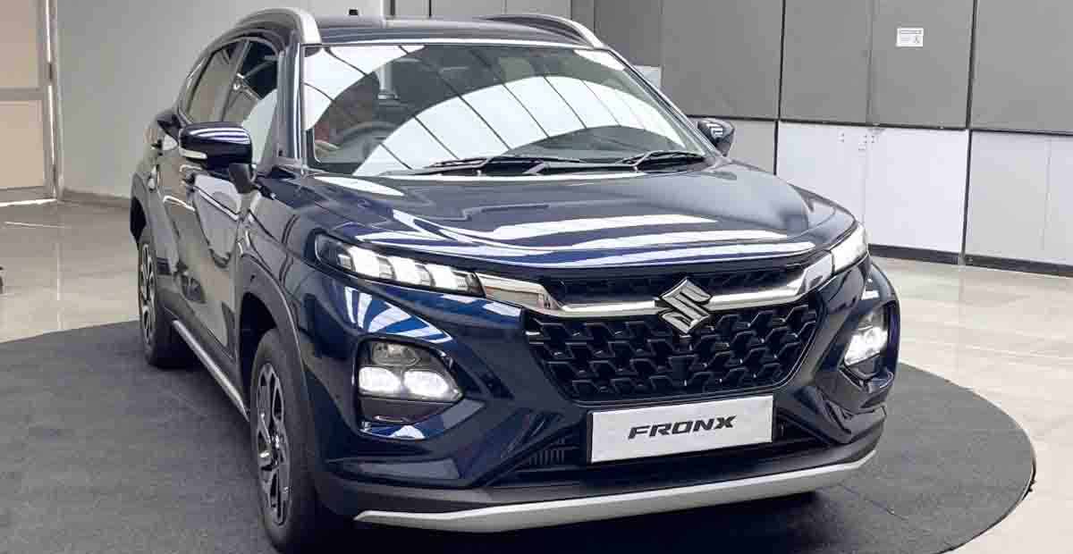 MARUTI SUZUKI FRONX 1.0T Mild HYBRID 100 แรงม้า ราคาแพงสุด 517,000 บาทในอินเดีย