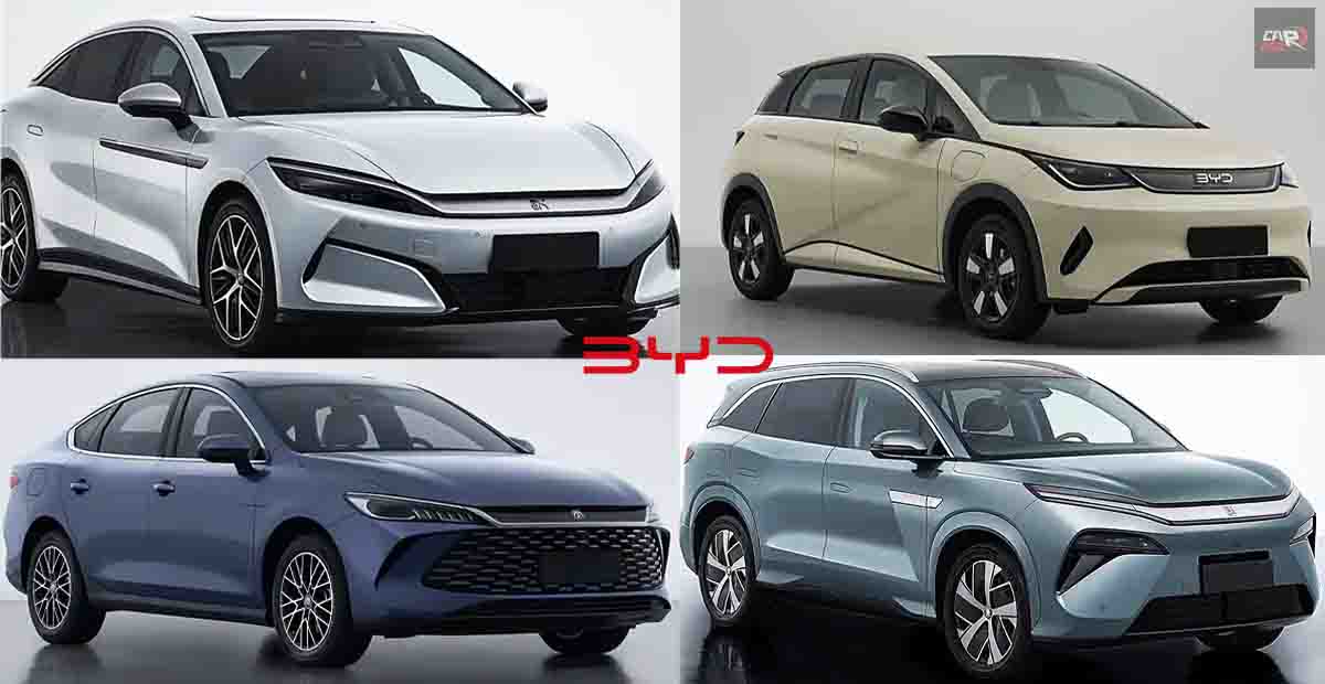 19 รายชื่อรถยนต์ BYD ที่จะเปิดตัวภายในปี 2025 ในประเทศจีน