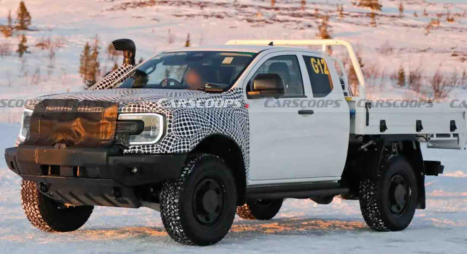 ทดสอบวิ่ง FORD Ranger Super Duty ก่อนเปิดตัวปี 2026 ผลิตในไทย