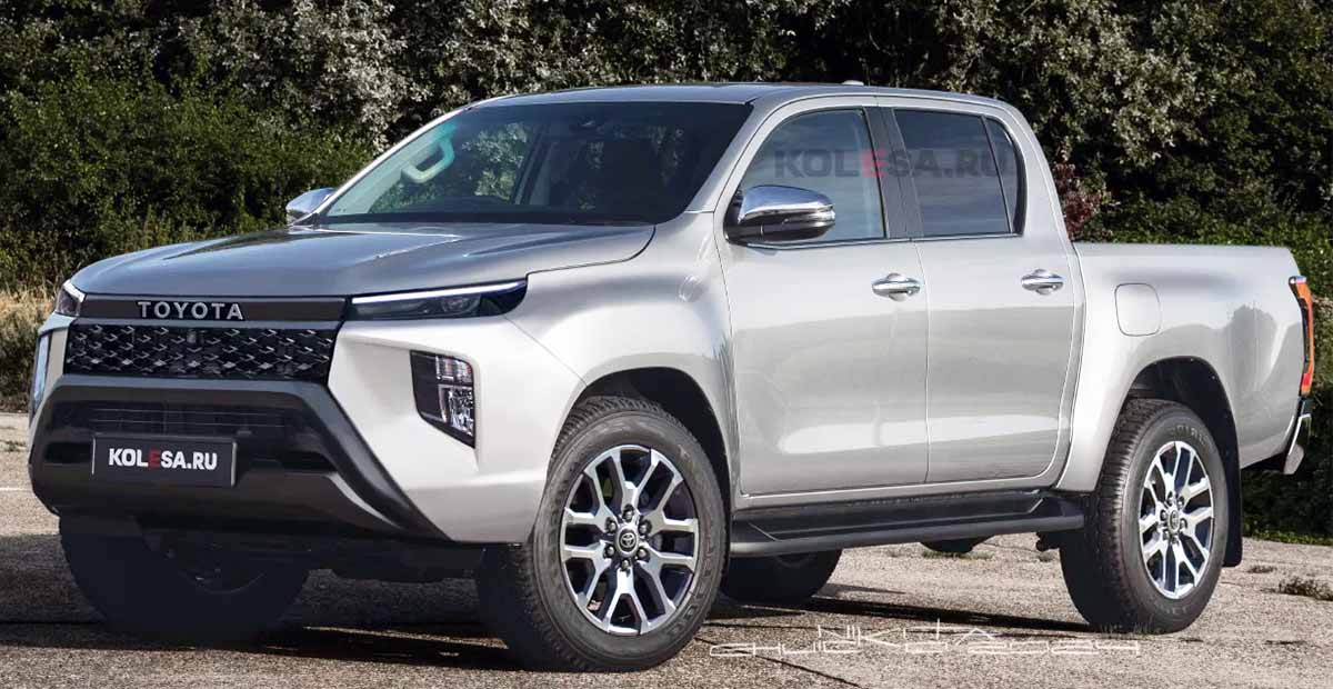 TOYOTA HILUX TRAVO HYBRID ก่อนขายไทยปีนี้ * ภาพในจินตนาการ