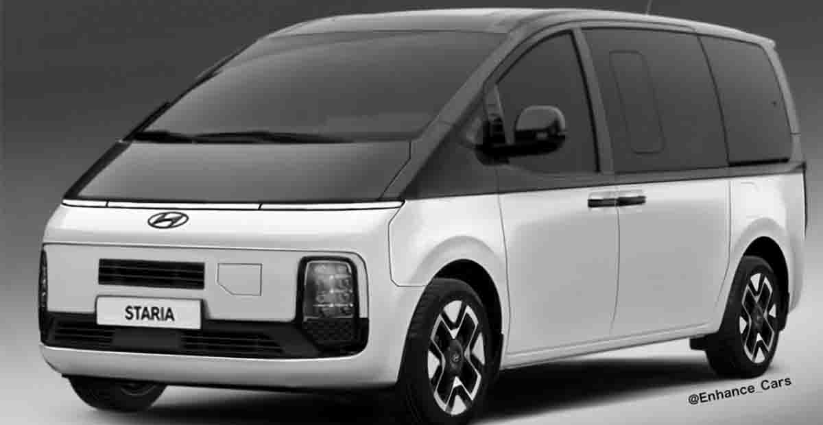 Hyundai Staria Electric เวอร์ชั่นไฟฟ้าล้วน ภาพอิงจากทดสอบวิ่ง ก่อนการเปิดตัวในปี 2026