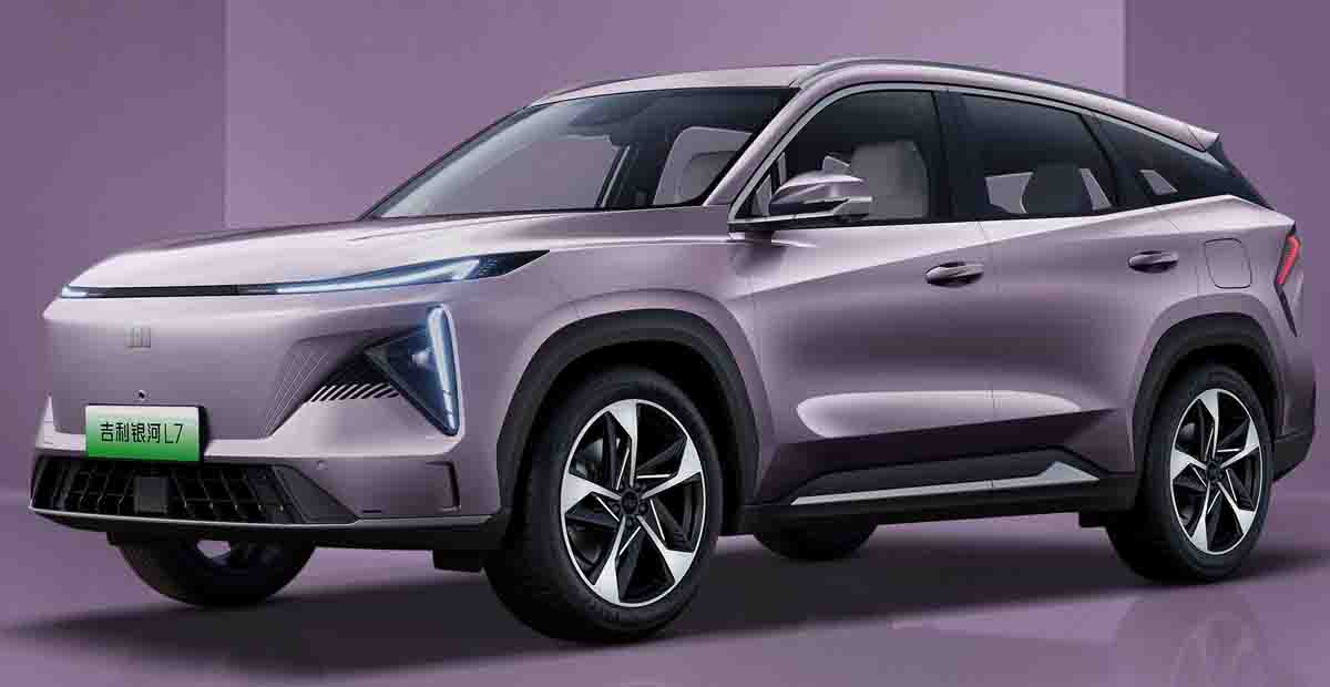 GEELY Galaxy L7 PHEV ราคาในจีน 536,000 – 688,000 บาท วิ่งไฟฟ้า 55 – 115 กม. คู่แข่ง Sealion 6 DM-i