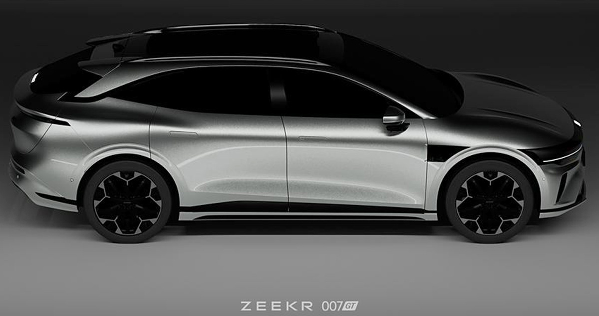 ปล่อยภาพ ZEEKR 007 GT Shooting Brake หรือ เวอร์ชั่น WAGON ก่อนการเปิดตัวในจีน