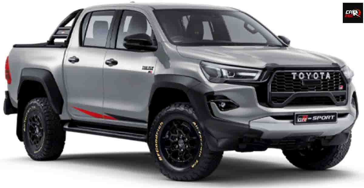 TOYOTA HILUX GR-S 2.8 GD-8 4X4 6AT พร้อมสีเงิน Chromium Silver ราคา R999,000 แอฟริกาใต้ หรือประมาณ 1.83 ล้านบาท