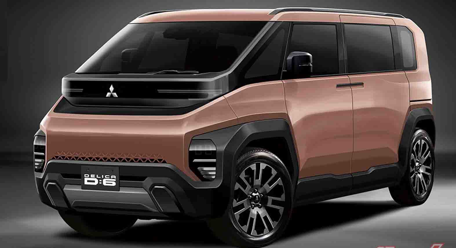 All-NEW Mitsubishi Delica D:6 PHEV ปลั๊กอินไฮบริด ก่อนการเปิดตัว 2026 * ภาพในจินตนาการ