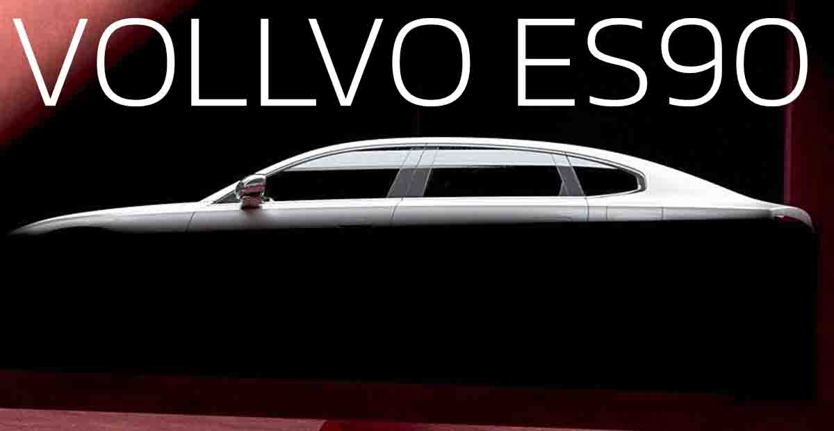 ขายไทยปลายปีนี้ VOLVO ES90 EV ซีดานไฟฟ้าพรีเมียม ใหม่