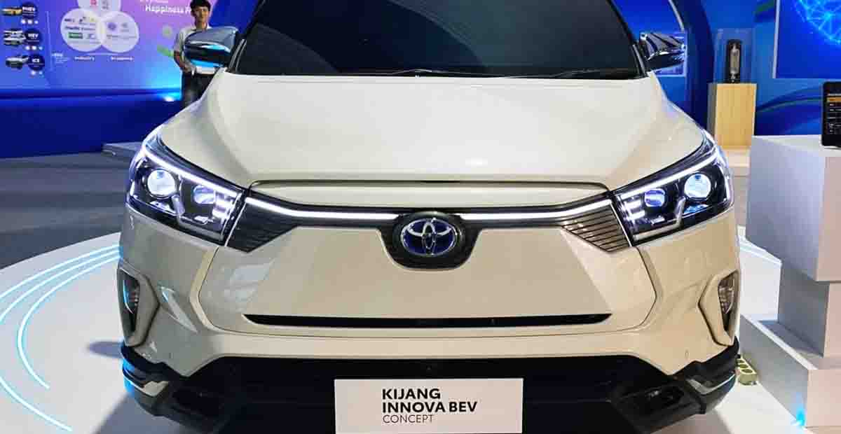 เผยโฉม TOYOTA INNOVA BEV Concept ต้นแบบไฟฟ้าล้วน ในอินโดฯ