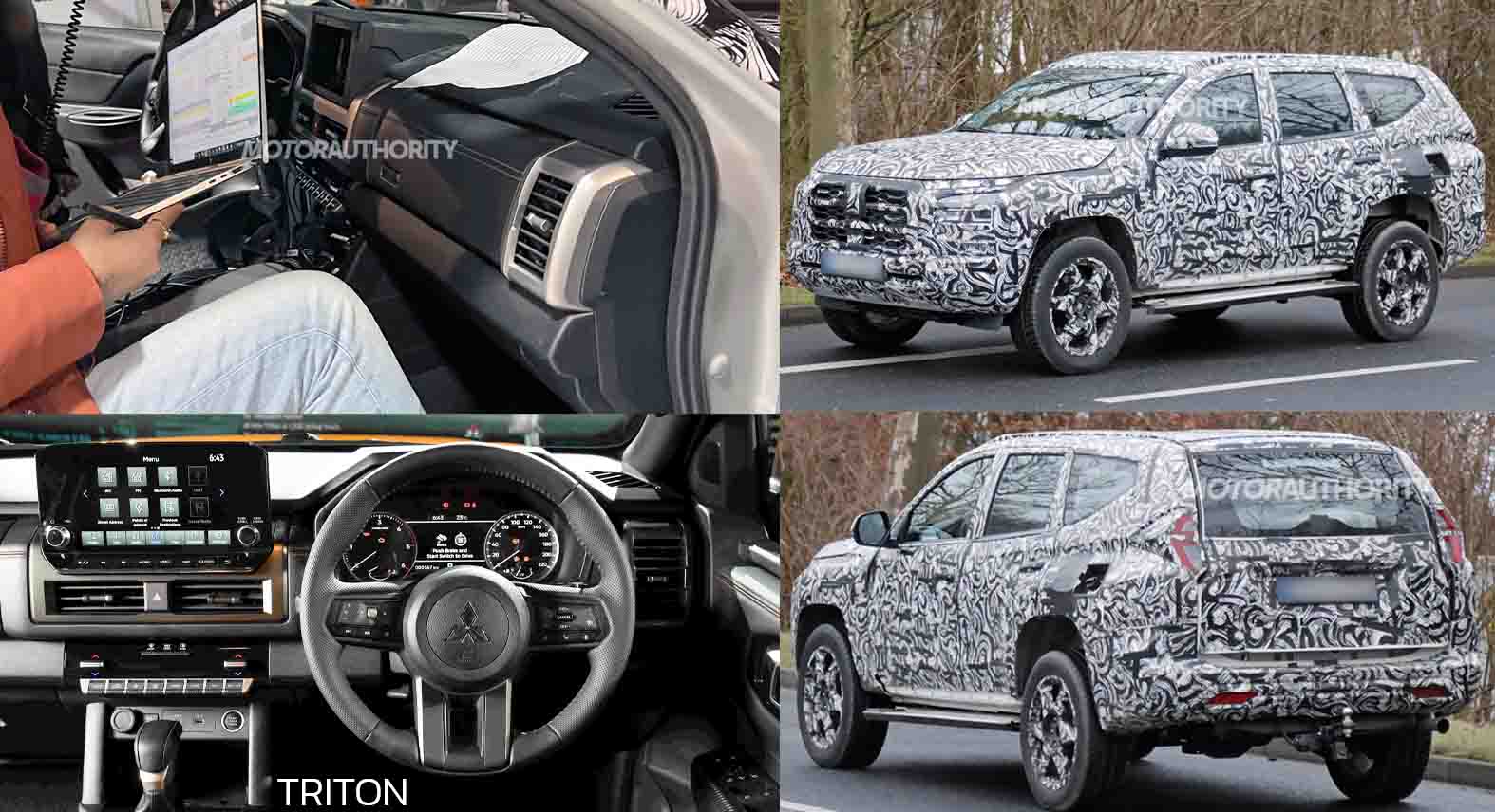 ทดสอบวิ่ง All-NEW Mitsubishi Pajero Sport ใหม่ คาดเปิดตัวปีนี้ 2025 ภายในคล้าย TRITON